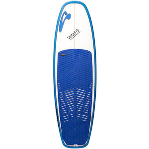 2019 WMFG Stubby Six Pack Kiteboard Traction Pad BLUE / WHITE 170005
